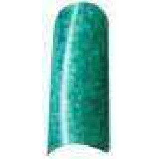 Lamour Color Nail Tips, LMC11-79, Blue Zicron Glitter, 110pcs/box, size 0-10 KK0808